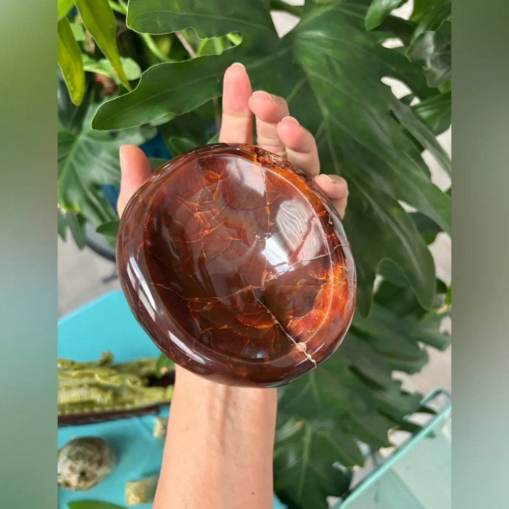 Carnelian Bowl from Madagascar